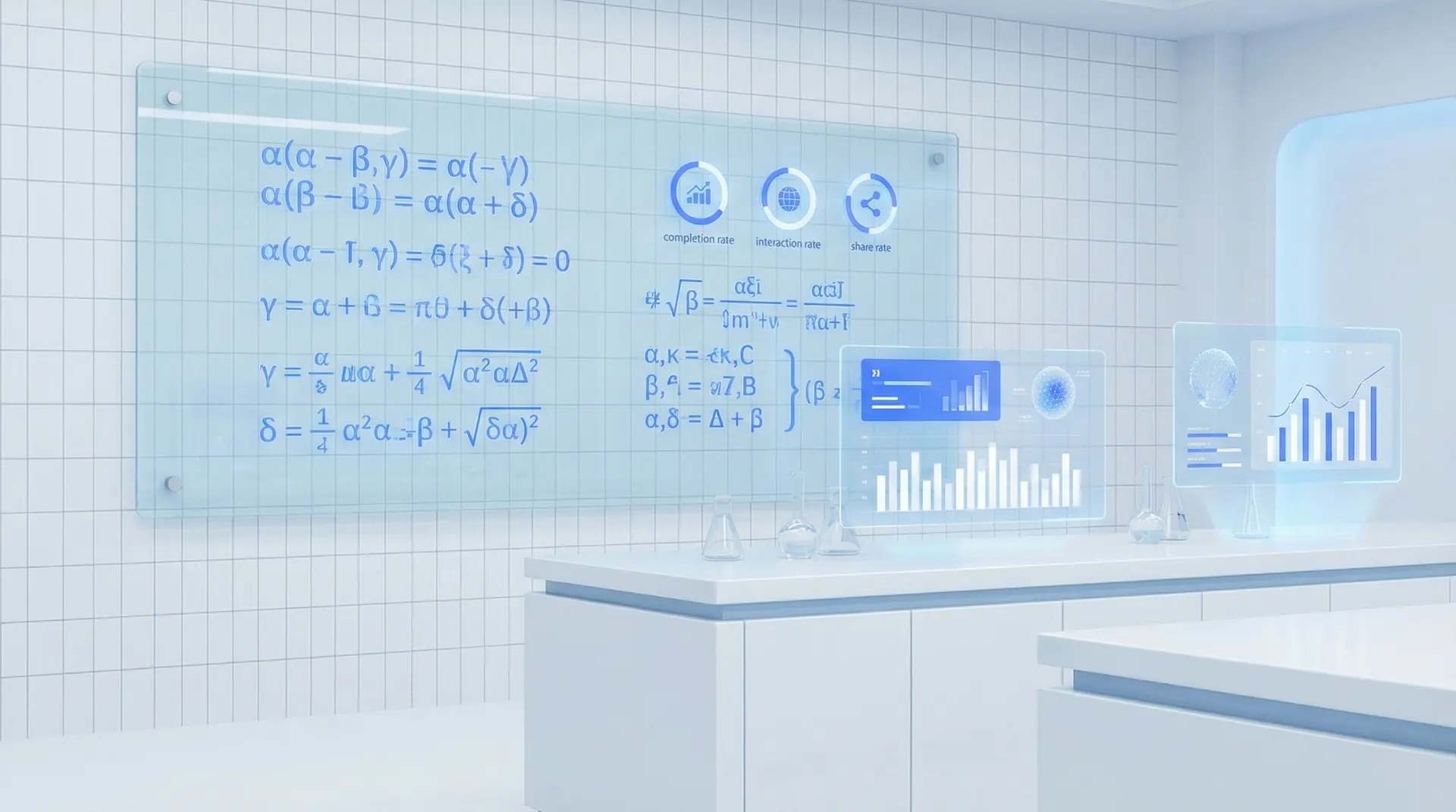 玩物社区 数据分析公式展示面板